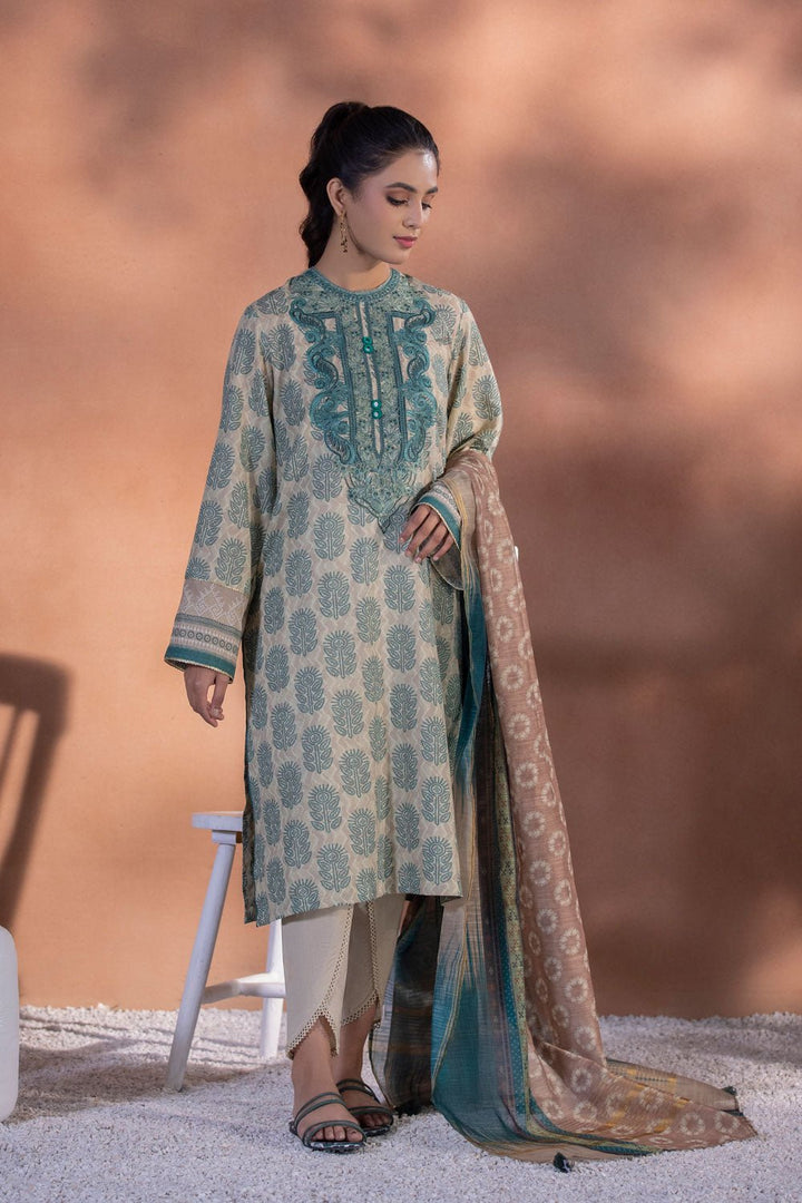 Sapphire-2 Piece - Embroidered Lawn Suit