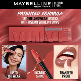 Maybelline New York - Super Stay®Vinyl Ink Longwear Liquid Lipcolor - 120 punchy