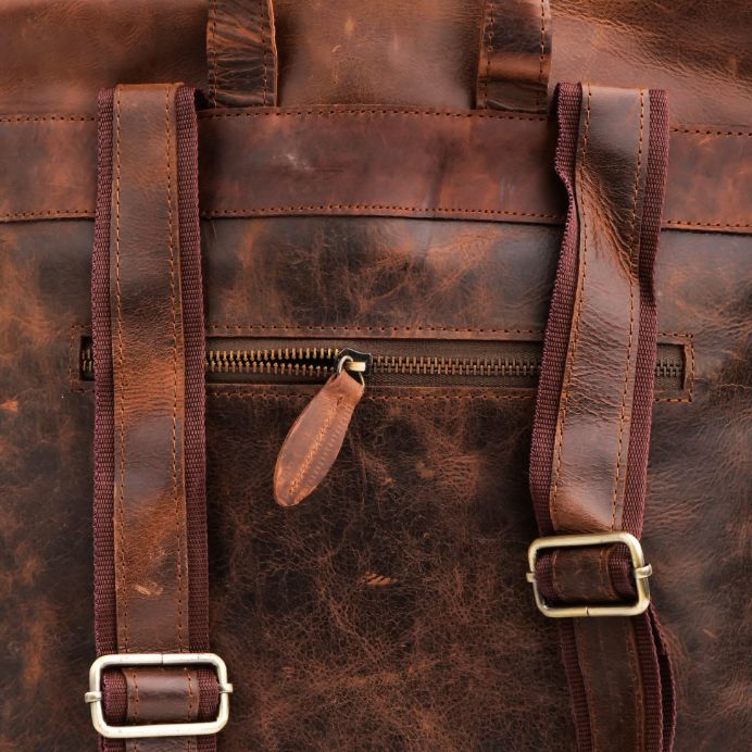 JILD Nomad Vintage Leather Backpack