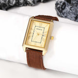 Shein - 1pc Nylon Strap Square Men Watch, Casual Classic Male Quartz Watch Featuring Roman Numerals, Fashionable Daily Wearing