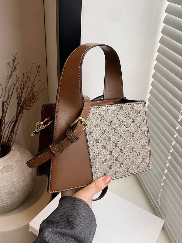 Shein - Light Luxury Women'S Bag 2024 New Fashion High-End Handbag, Trendy And Versatile Elegant, One-Shoulder Crossbody Bag