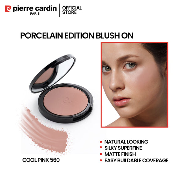 Pierre Cardin Paris - Porcelain Edition Blush On - Cool Pink 560