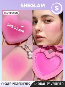 SHEGLAM - Playing Cupid Cream Blush-Affection