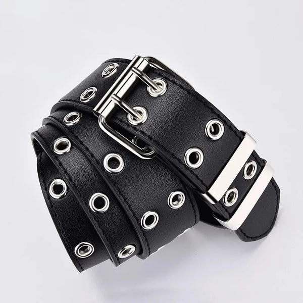 The Original - Double Chain Faux Leather UniSex Belt