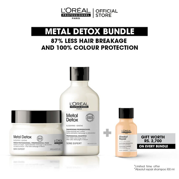 L'Oreal Professionnel - Metal detox'k Bundle Deal