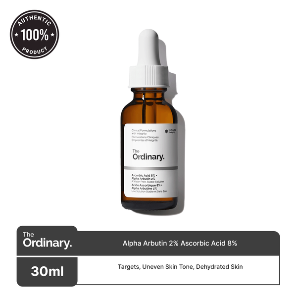 The Ordinary - Alpha Arbutin 2% Ascorbic Acid 8% 30ml