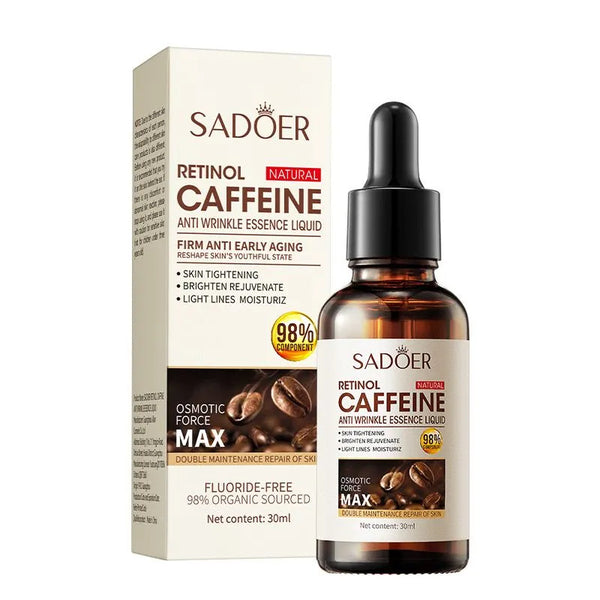 Sadoer Retinol and Caffeine Anti-Wrinkle Essence Hydrating Original Serum 30ml SD01505