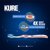  English Cares - 4X Toothbrush Deep Reach -Hard