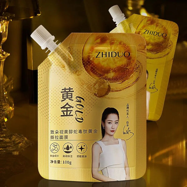 ZHIDUO Moisturizing Retinol Peptide Facial Mask Venom Gold Mask 100g ZD85950