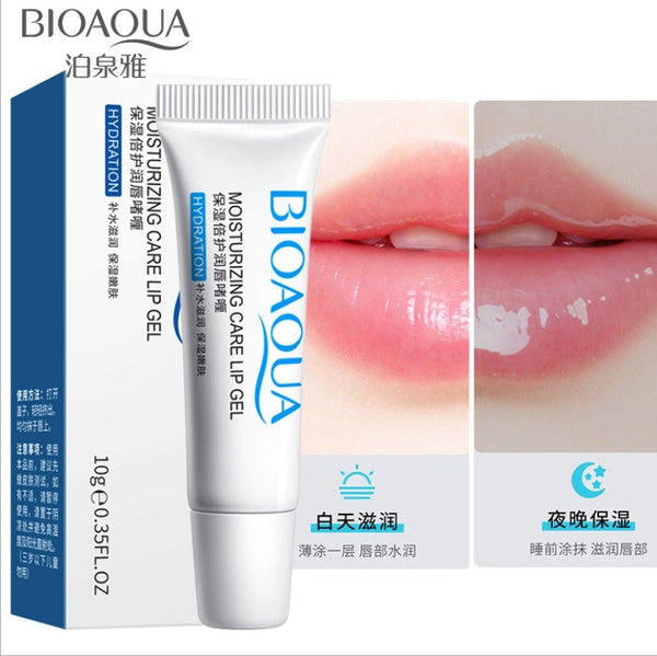 BIOAQUA - Moisturizing mint extract lip gel With vitamin E Lip Care Lip Gel,10g