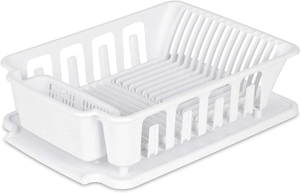 Home.Co - Plastic Kitchen Sink Dish Rack (random Color)