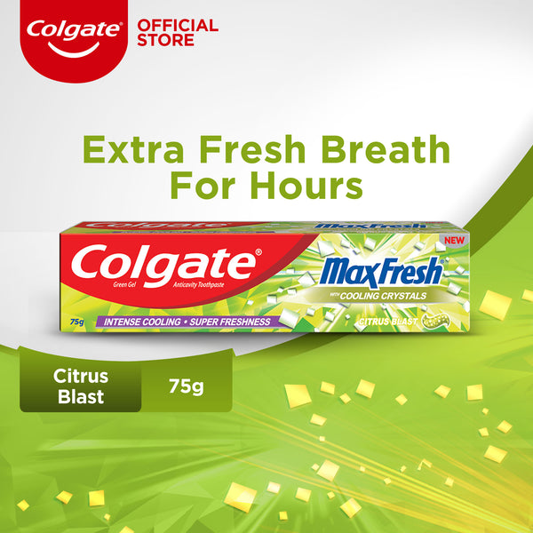 Colgate MaxFresh Citrus Blast Toothpaste 75g