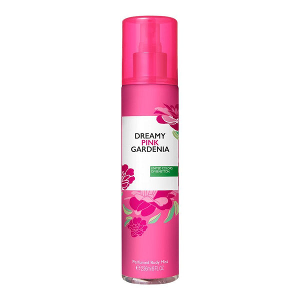 Benetton- BODY MIST DREAMING PINK GARDENIA 236ML