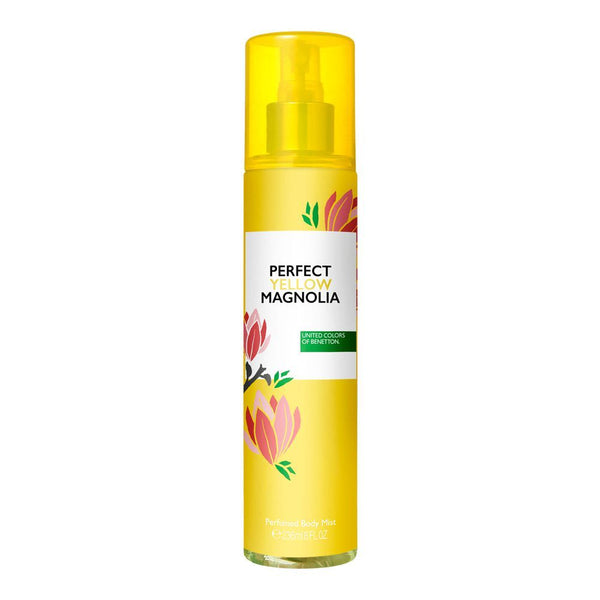 Benetton- BODY MIST PERFECT YELLOW MAGNOLIA 236ML