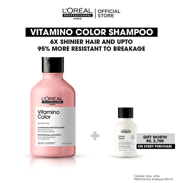 L'Oreal Professionnel - Serie Expert Vitamino Shampoo 300 ML - For Color Treated Hair