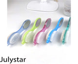 Colourme - Julystar 1 Pcs Random Color 4 in 1 - Foot Scrubber, Pumice Stone, Foot Rasp And Sand Paper For Girls , Men & Women