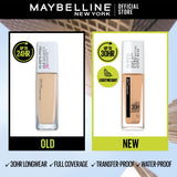 Maybelline New York- Superstay 24H Full Coverage Liquid Foundation - 220 Natural Beige