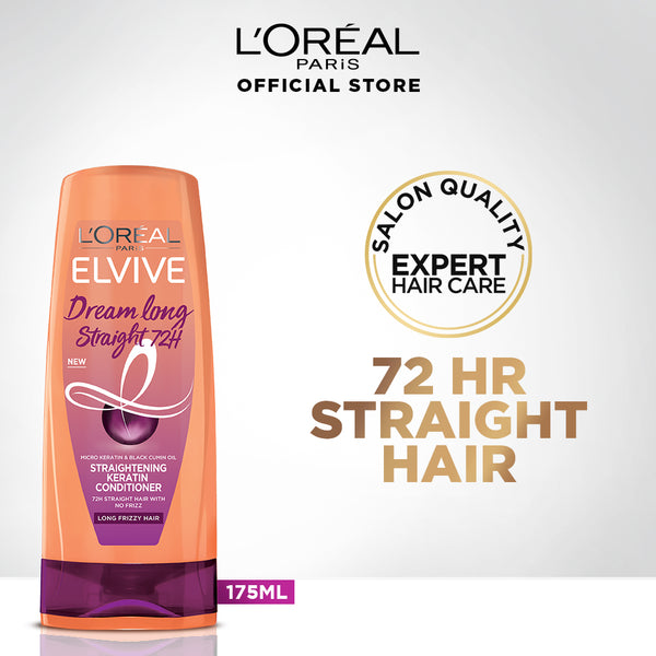 L'Oreal Paris - Elvive Dream Long Straight 72H Straightening Keratin Conditioner 175ml