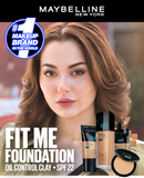 Maybelline New York- Fit Me Matte + Poreless Liquid Foundation SPF 22 - 332 Golden Caramel 30ml - For Normal to Oily Skin