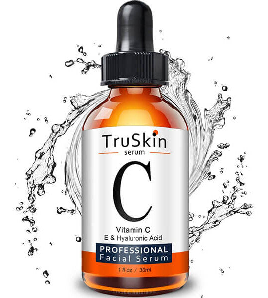 Nourish & Flourish - Tru Skin Vitamin C Serum for Face, Topical Facial Serum with Hyaluronic Acid.