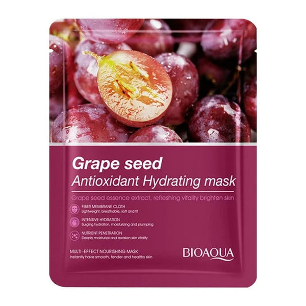 BIOAQUA - Grape Seed Antioxident Hydrating Facial Mask