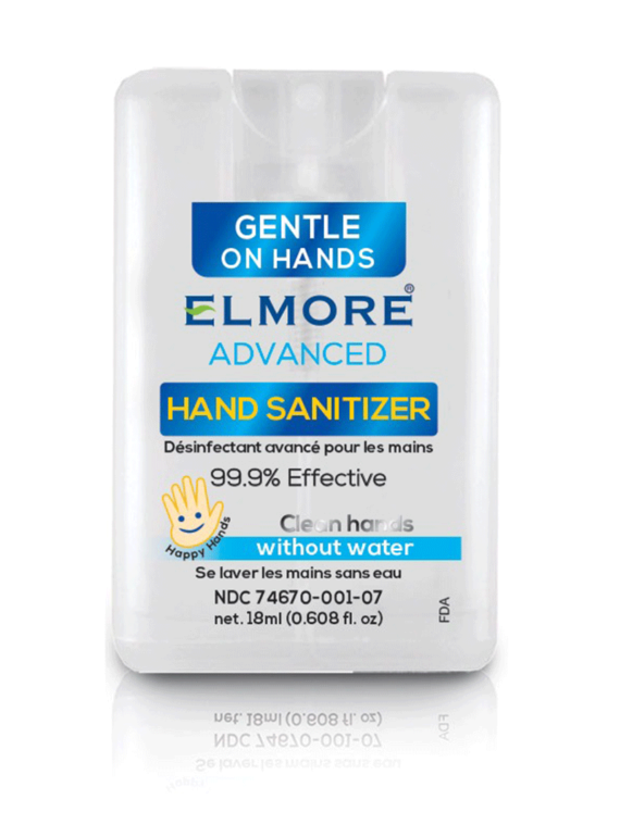 Elmore - 18ML Mini Advanced Spray Hand Sanitizer - 18ml