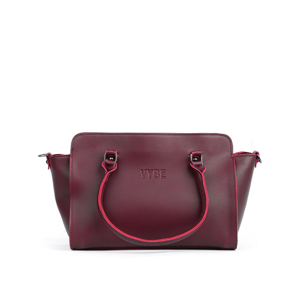 VYBE - Shoulder Bag - Maroon