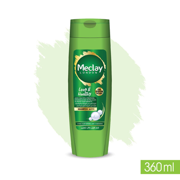 Meclay London - Long & Healthy Shampoo 360Ml