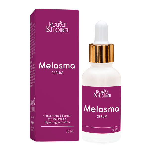 Nourish & Flourish Melasma Serum - Hyperpigmented Skin - FOC