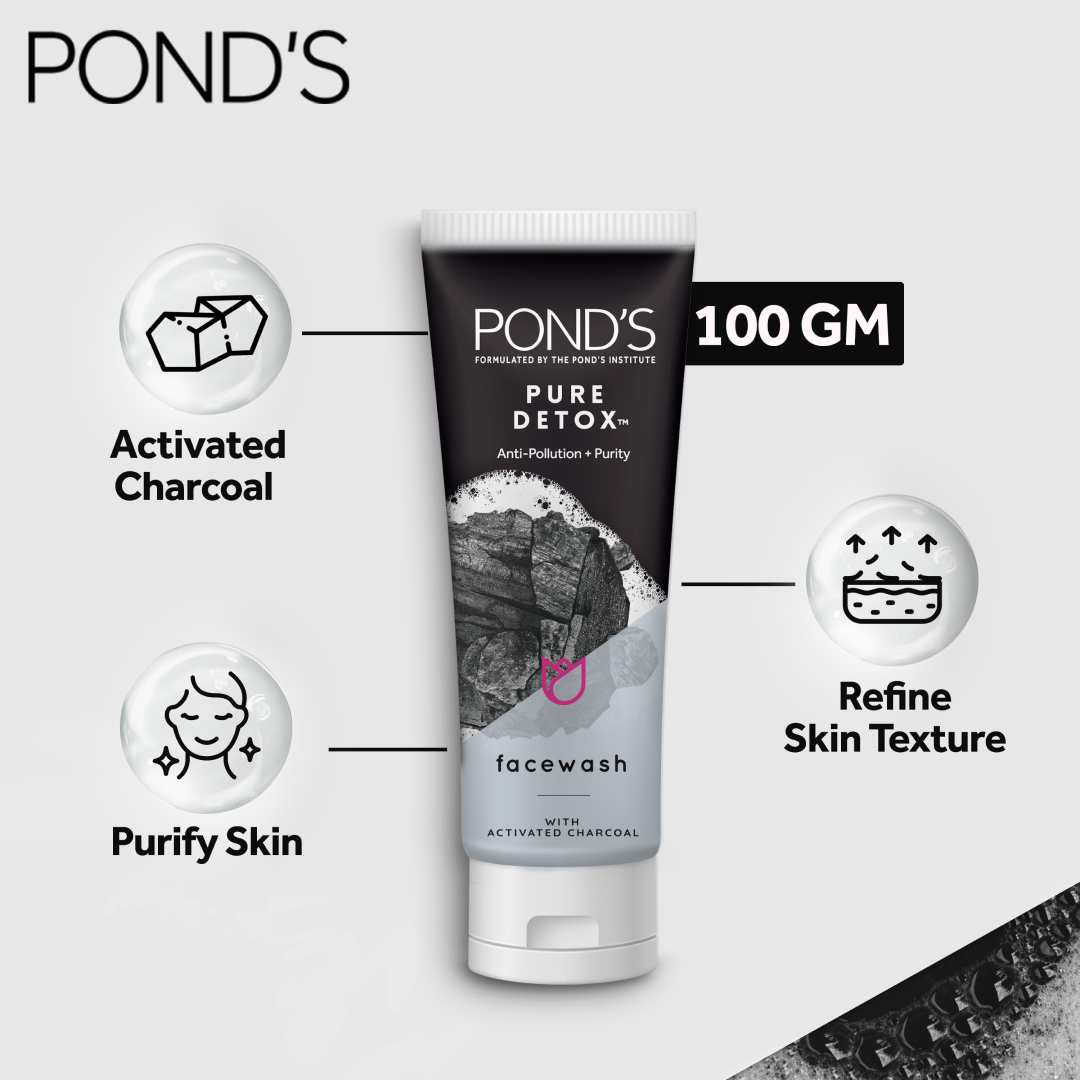 POND'S Pure Detox Face Wash - 100G
