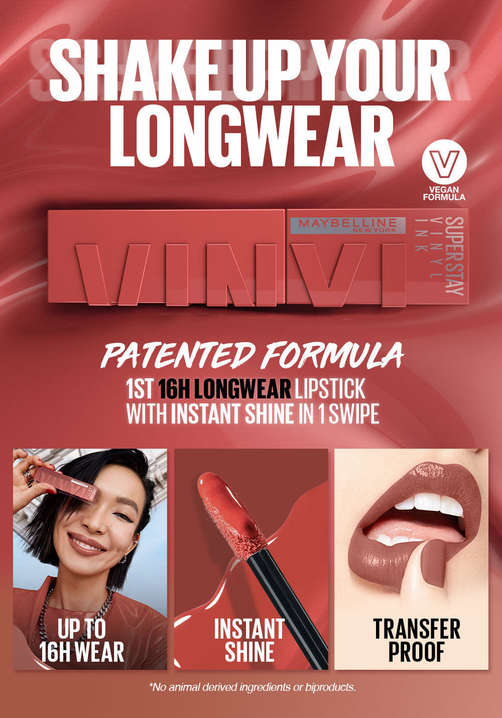 Maybelline New York - Super Stay®Vinyl Ink Longwear Liquid Lipcolor - Mischievous