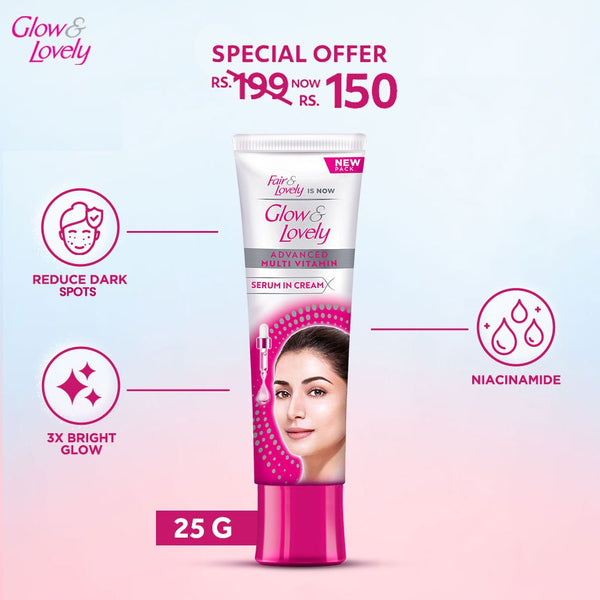 Glow & Lovely Multivitamin Cream - 25G