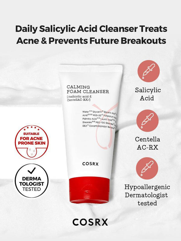 Cosrx - AC collection Calming Foam Cleanser 150ml