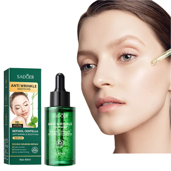 SADOER Retinol Centella Anti Wrinkle Soothing Facial Moisturizing Facial Serum Essence For Girls & Women 40ml SD84427