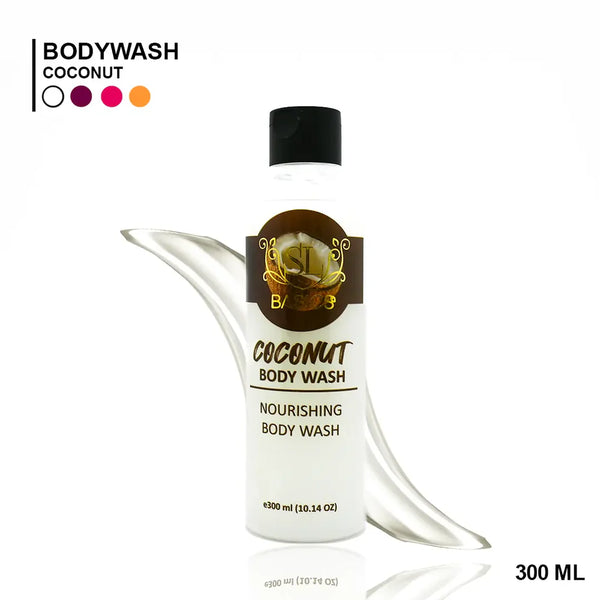 SL Basics - Coconut Body Wash Bottle - 300ml