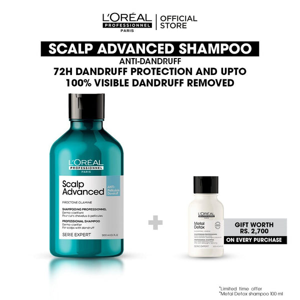 L'Oreal Professionnel Serie Expert Scalp Advance Shampoo 300 ML - For Anti Dandruff