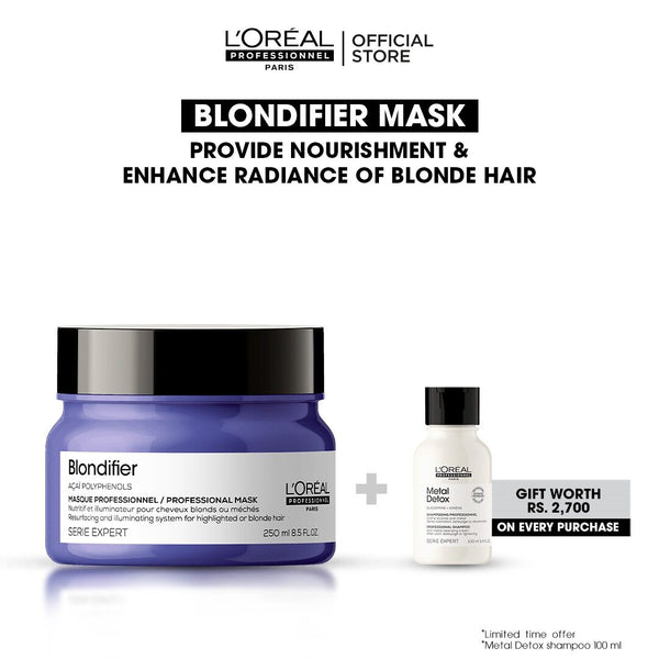 L'Oreal Professionnel - Serie Expert Blondifier Mask 250 ML - For Highlighted & Bleached Hair