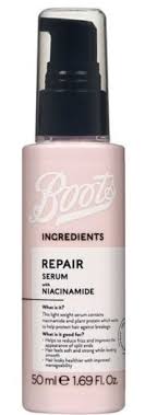 Boots -  Ingredients Repair Hair Serum with Niacinamide 50ml