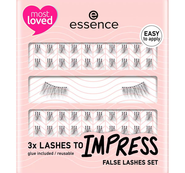 Essence - 3X Lashes To Impress Lashes Set 01