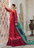 Maria B- Embroidered Chiffon Suits Unstitched 3 Piece- D2