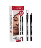 Rimmel London - Promo Scandle eyes 24H Pencil 001 Black 2Pcs