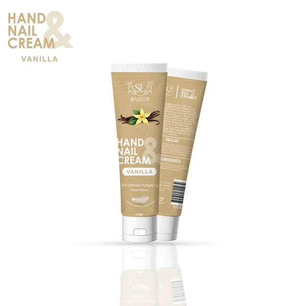 SL Basics - Hand & Nail Cream Vanilla Cream - 30g