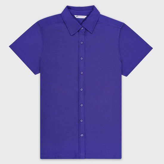 Vybe Casual Shirt Half Sleeve- Purple