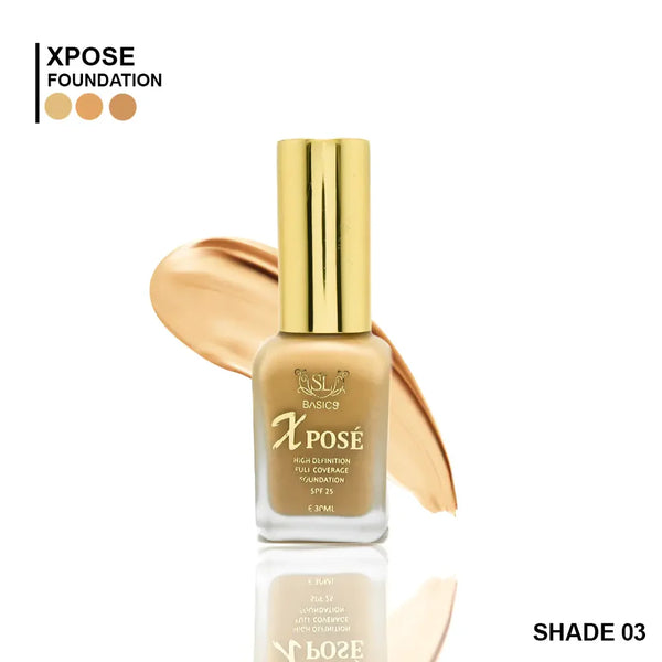 SL Basics - Xpose Shade 3 Foundation - 30ml