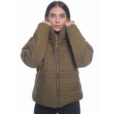 VYBE - Puffer Jacket- Army Green