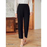 Shein - Solid Inverted Seam Tailor Pants