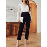 Shein- Solid Inverted Seam Tailor Pants