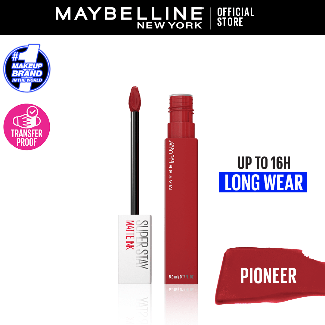 Maybelline New York- Superstay Matte Ink Liquid Lipstick - 20 Pioneer