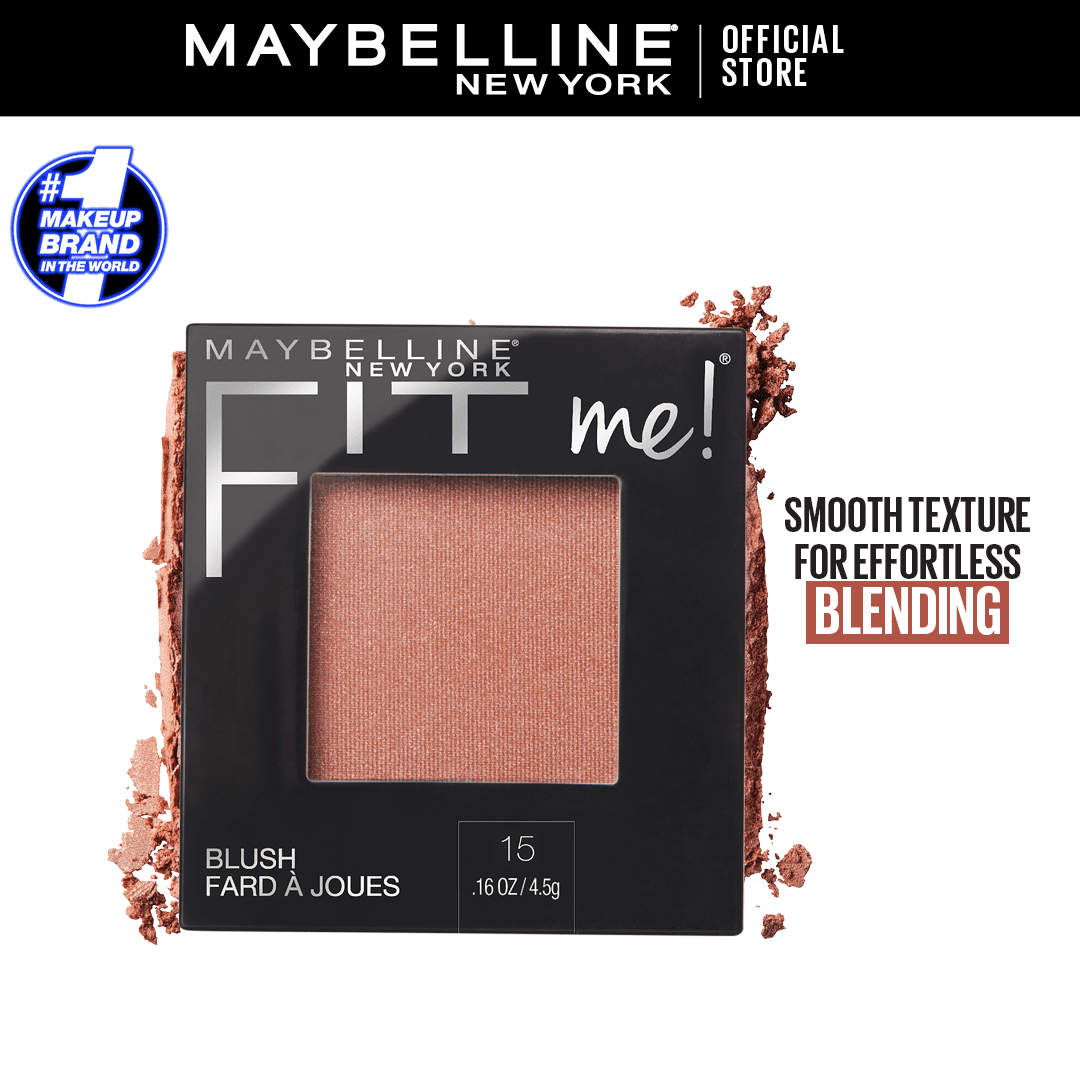 Maybelline New York- Fit Me Mono Blush 15 Nude