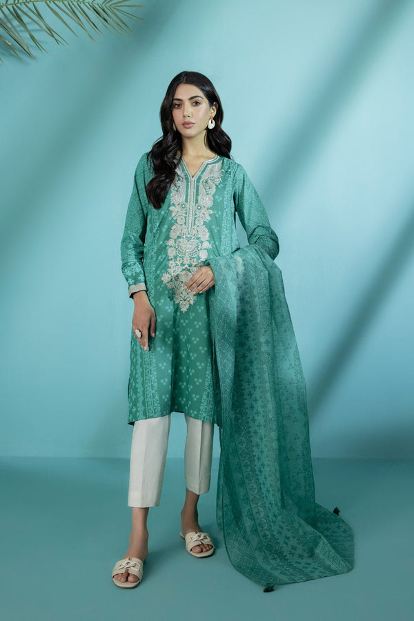 Sapphire 2 Piece - Embroidered Lawn Suit